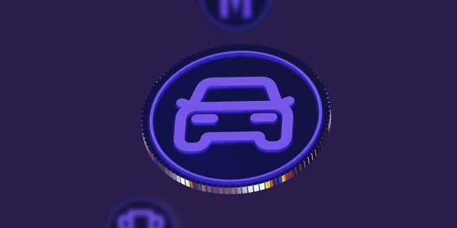 MoneySuperMarket: Coin with illustration of a car on it