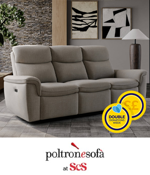 SCS Sofas - Grey sofa in living room