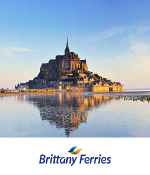 Brittany Ferries - The Mont Saint Michel in France