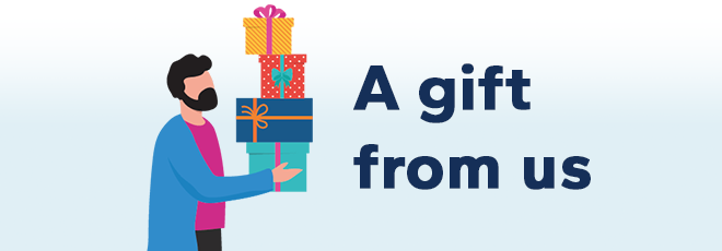A gift from us...