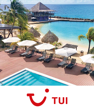 TUI - Beach resort with sunbeds and pool