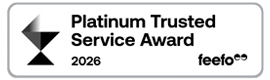 Feefo Platinum Trusted Service Award 2025