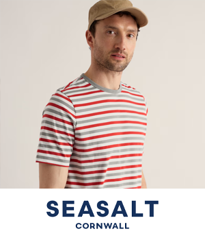Seasalt - Man wearing a striped top