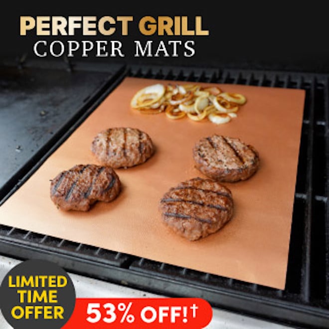 Perfect Grill Copper Mats 1