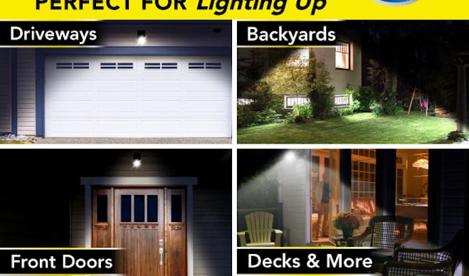 Handy Brite® Solar Security 360° 4