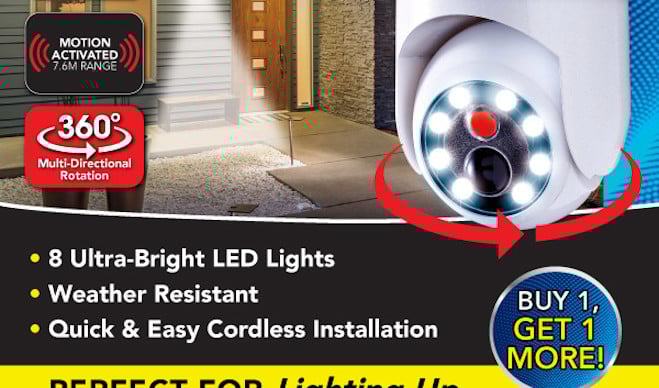 Handy Brite® Solar Security 360° 3