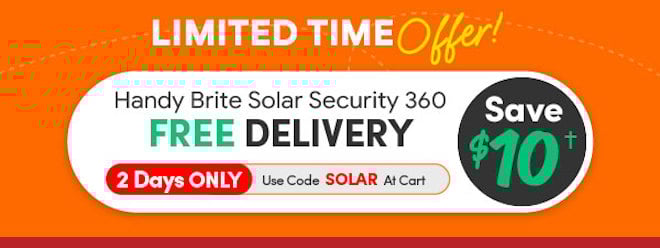 Handy Brite® Solar Security 360° 1