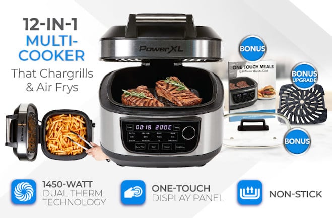PowerXL Grill Air Fryer 3