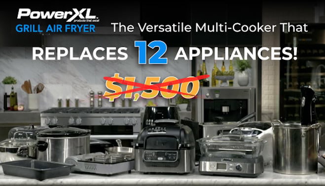 PowerXL Grill Air Fryer 2