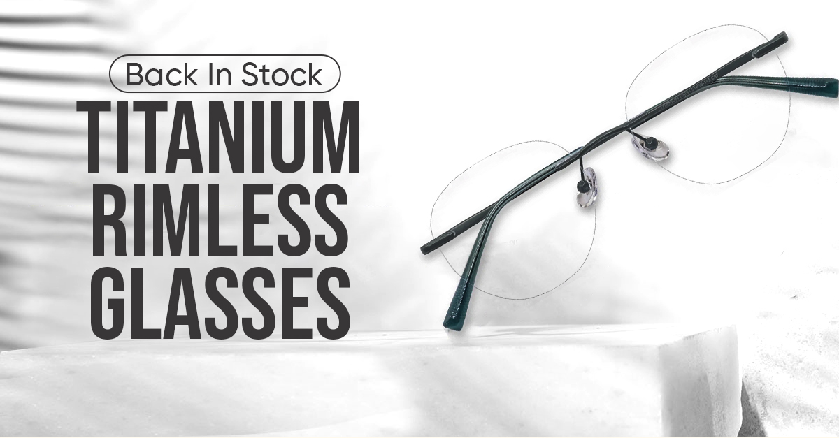 Titanium Rimless Glasses