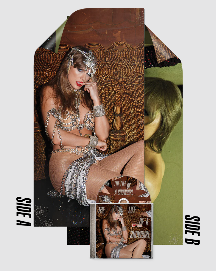 Image of The Life Of A Showgirl: It’s Beautiful Edition With Poster - Taylor Swift [CD]