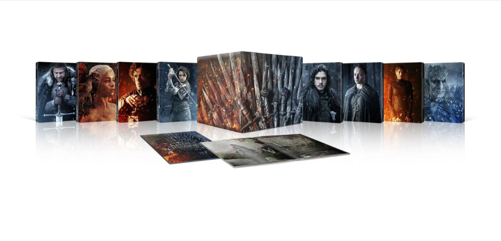 Game of Thrones (15th Anniversary SteelBook Library Case Collection) - David Benioff [4K UHD]