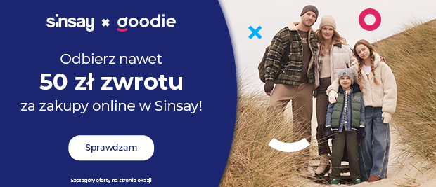 W Sinsay nawet 50 zł zwrotu