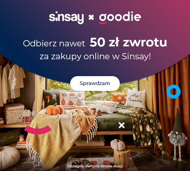 W Sinsay nawet 50 zł zwrotu