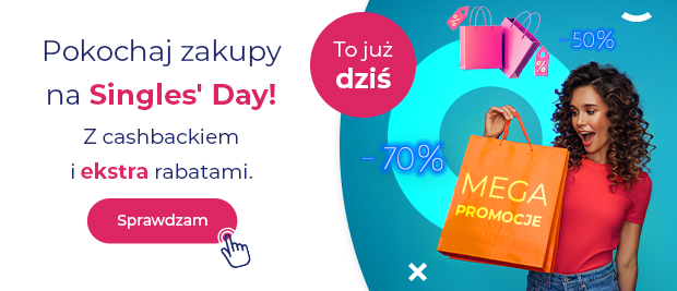 Singles' day z cashbackiem