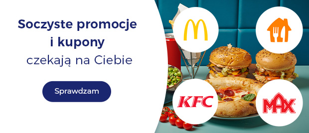 Zamawiaj jedzenie i zyskuj cashback! Postaw na dietę lub zamawiaj na szybko.