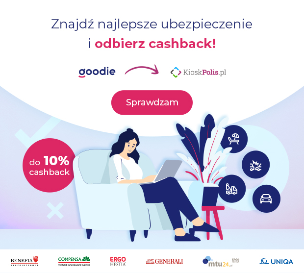 Najlepsze ubezpieczenia z cashbackiem