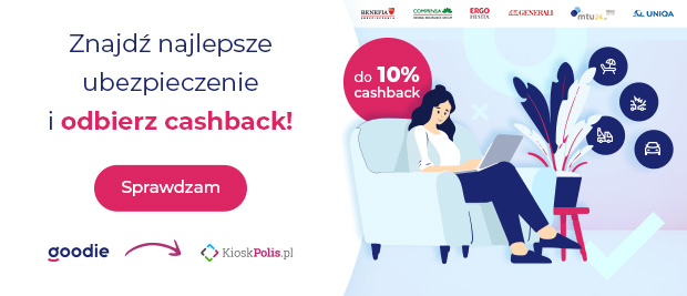 Najlepsze ubezpieczenia z cashbackiem