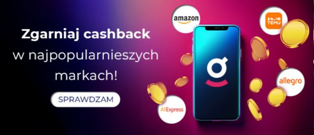 Zgarniaj cashback w topowych markach na goodie
