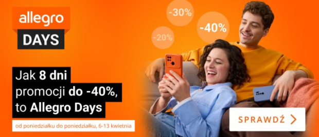 Allegro Days do -40% w różnych kategoriach