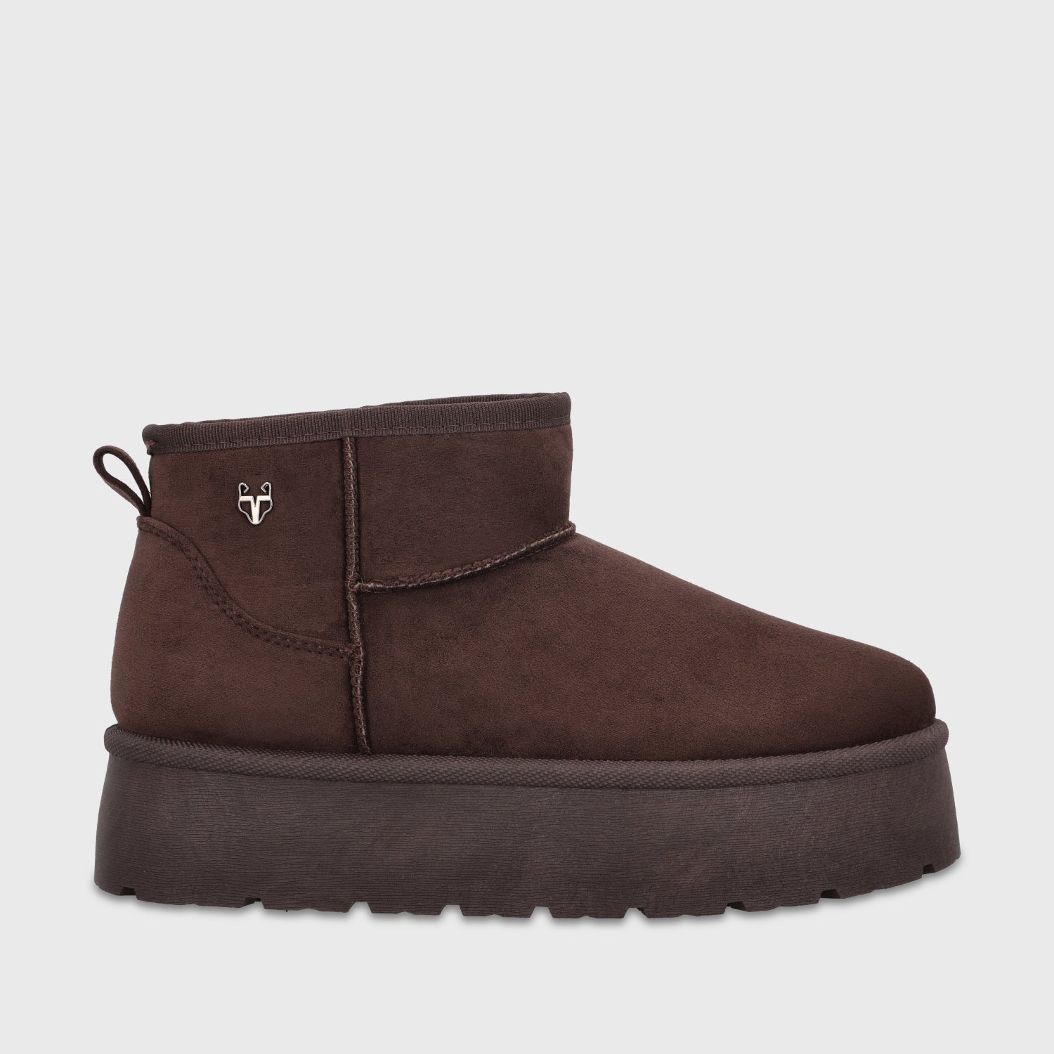 Image of Botin Plataforma Café Mujer 4811153