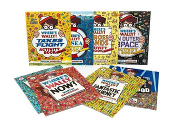 Wheres Wally 8-Title Book Pack