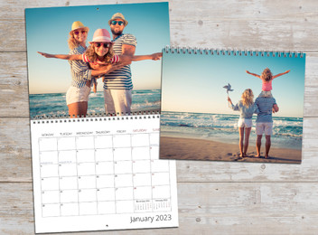 A4 Personalised Calendar