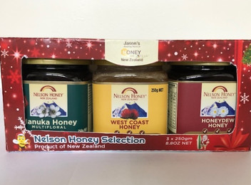 Christmas Honey Gift Box