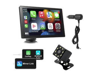 Portable 9in Car Stereo with Camera