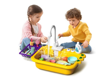 Kid's Kitchen Sink Toy Play Set