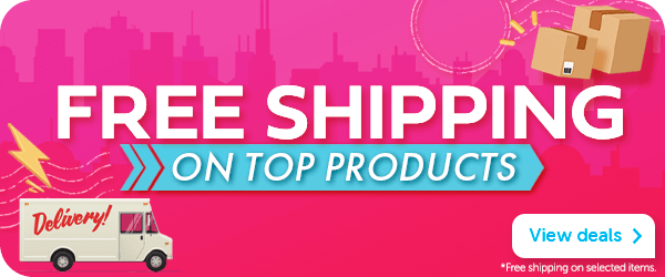 Free Shipping on Top Products