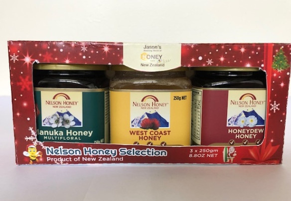 Christmas Honey Gift Box