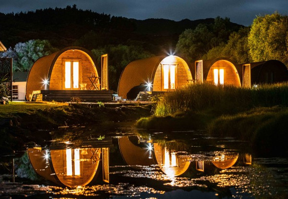 Beachside Glamping Pod Stay