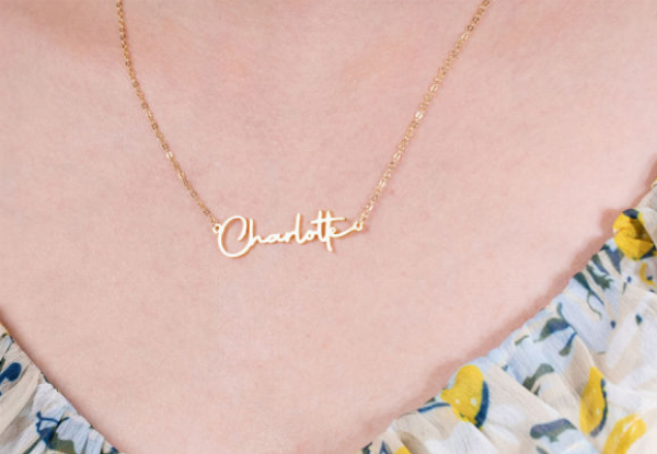 Personalised Name Necklace