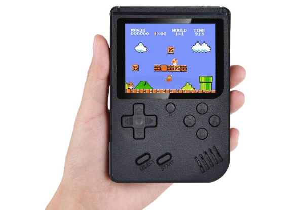 Built-in 500 Games Handheld Console