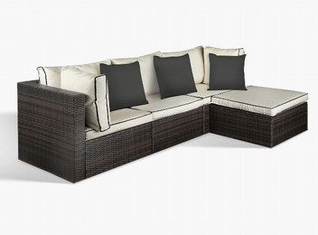 4-Piece Hampton Outdoor Sofa Set