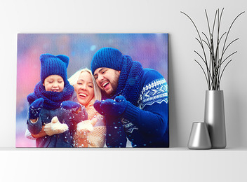 A3 Personalised Photo Canvas