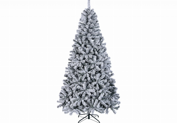 Flocked PVC Christmas Tree