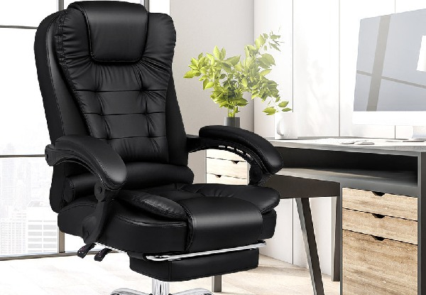 Executive Office Chair w/ Footrest