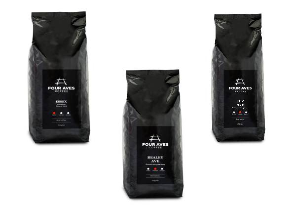 Four Aves Roasted Coffee 5 x 200g