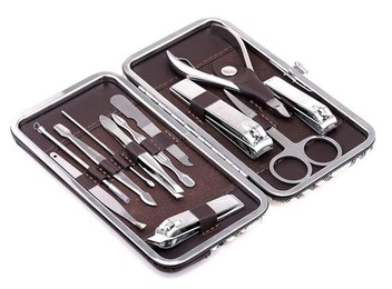 12-Piece Manicure Set Incl. Case