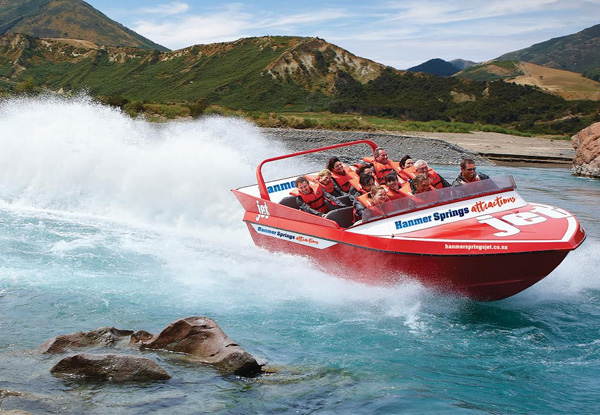 Hanmer Jet Boat Experience