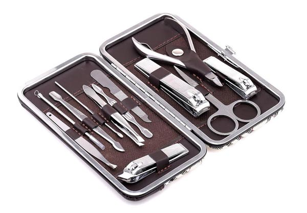 12-Piece Manicure Set Incl. Case