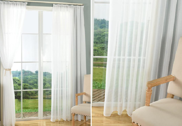 Sheer Ready-Made Net Curtains