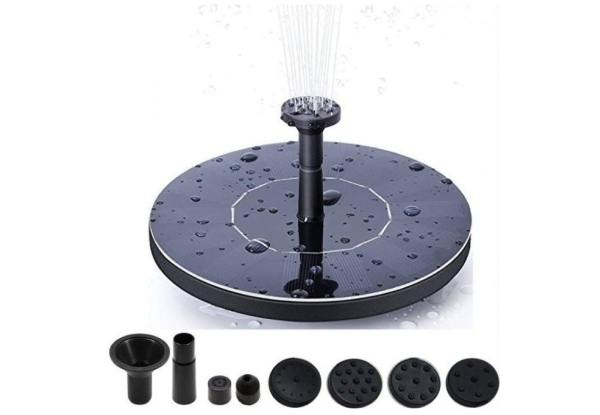 Solar Fountain Water Pump