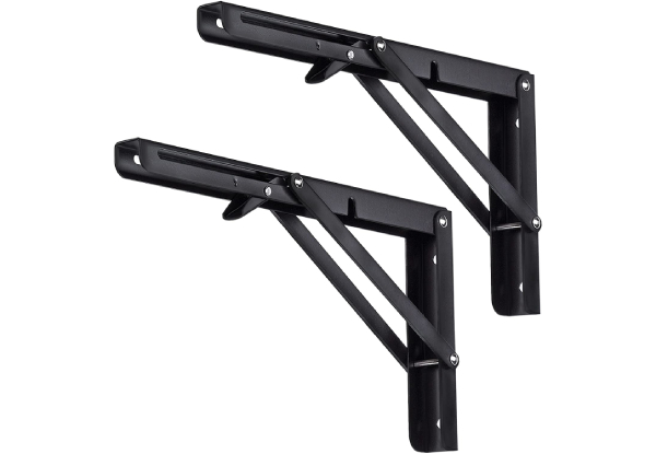 Folding Shelf Bracket Set