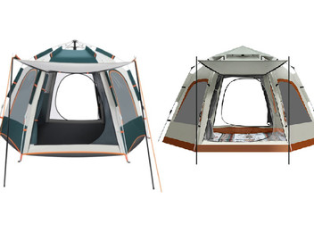 5-Person Pop-Up Camping Tent