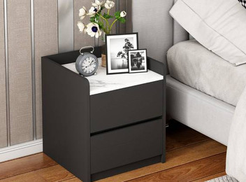 Bedside Table with 2-Drawers