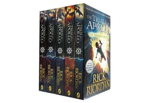 5-Book Trials of Apollo Set