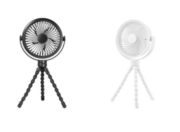 Rechargeable 4-Speed Stroller Fan